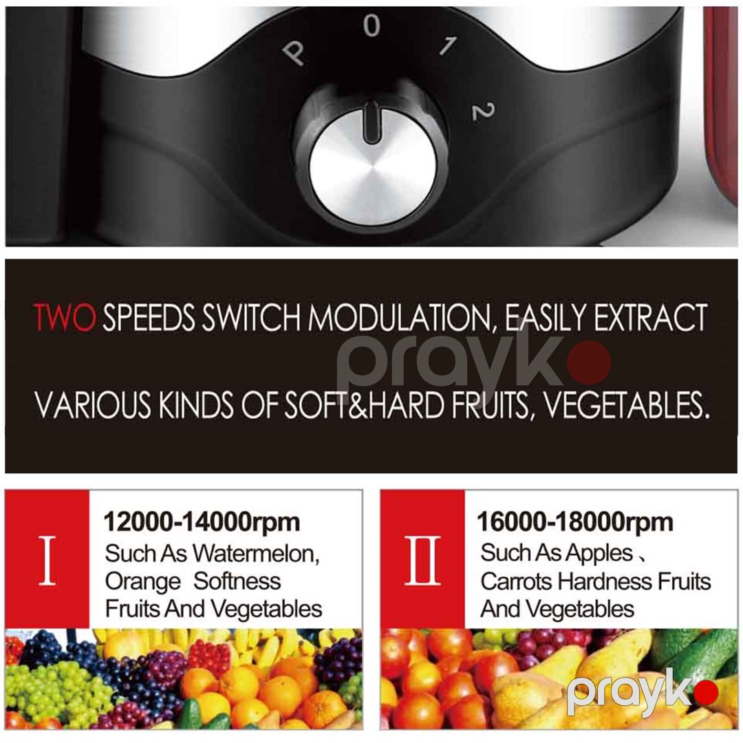 Sonifer SF-5519 Yüksək Keyfiyyətli Yeni Çoxfunksiyalı Şirəçəkən — Şirə sıxaçları, Bakı (2)
