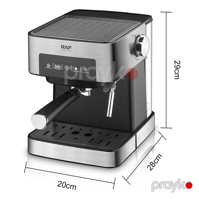 RAF R.136 – Yüksək Keyfiyyətli Elektrikli Avtomatik Cappuccino və Espresso Qəhvə Maşını — Qahvə aparatları və maşınları, Bakı (6)