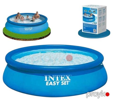 Şişmə hovuz Intex 28116 3077 l Dairə mavi — Bakı