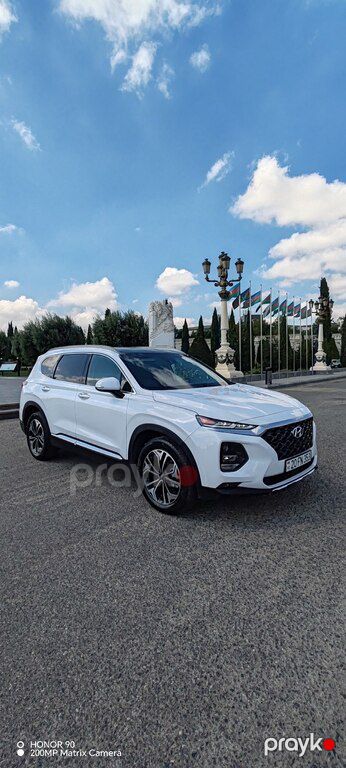 Hyundai Santa Fe, 2.0 L, 2018 il, 146 000 km — Avtomobillər, Gəncə (12)