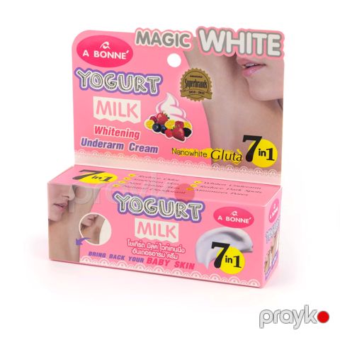 Qoltuqaltı üçün ağardıcı krem Magic White Yogurt Milk, 30 q — Bakı