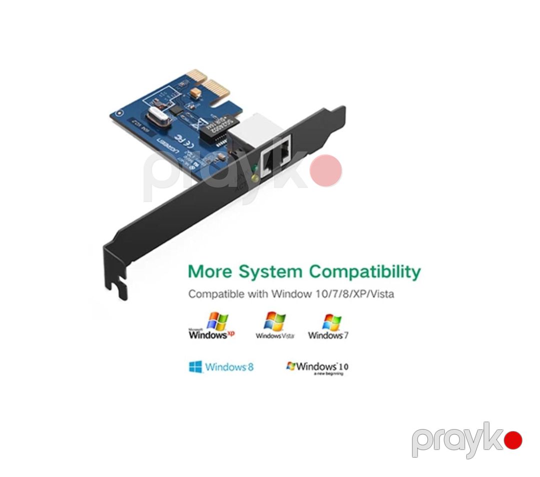 LAN adapter "Ugreen 30771 PCI Express Controller Card RJ45" — Şəbəkə və server avadanlığı, Bakı (4)