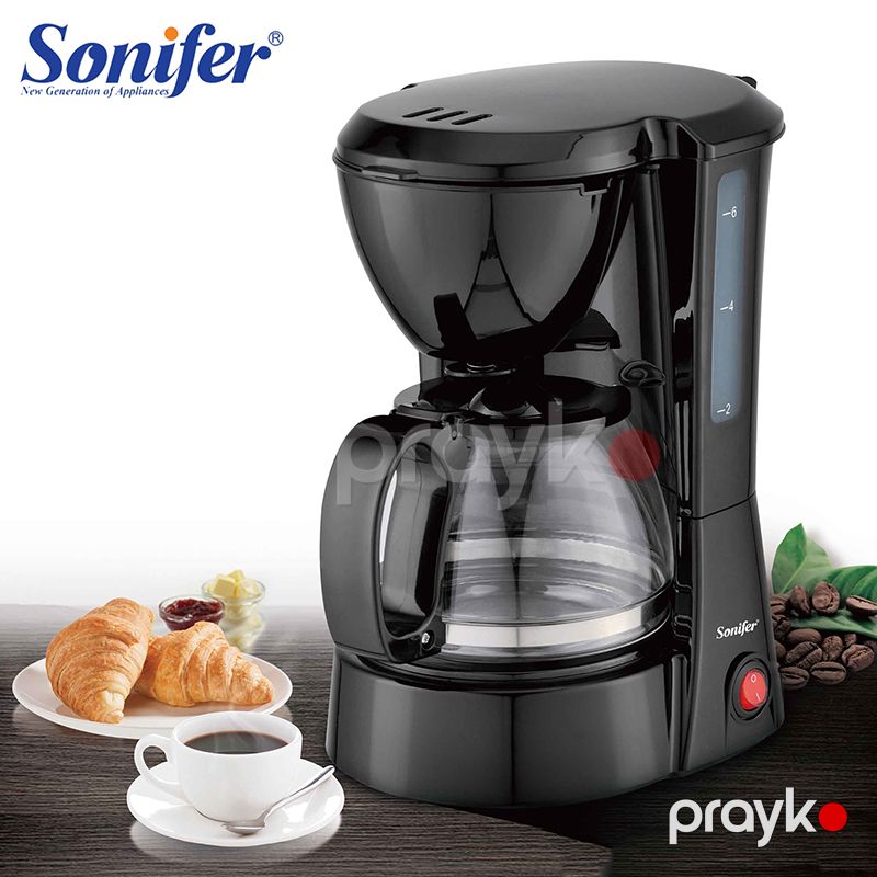 Sonifer SF-3564 Avtomatik Damcı Qəhvə Maşını – 0.75L, 650W, Qara — Qahvə aparatları və maşınları, Bakı (5)