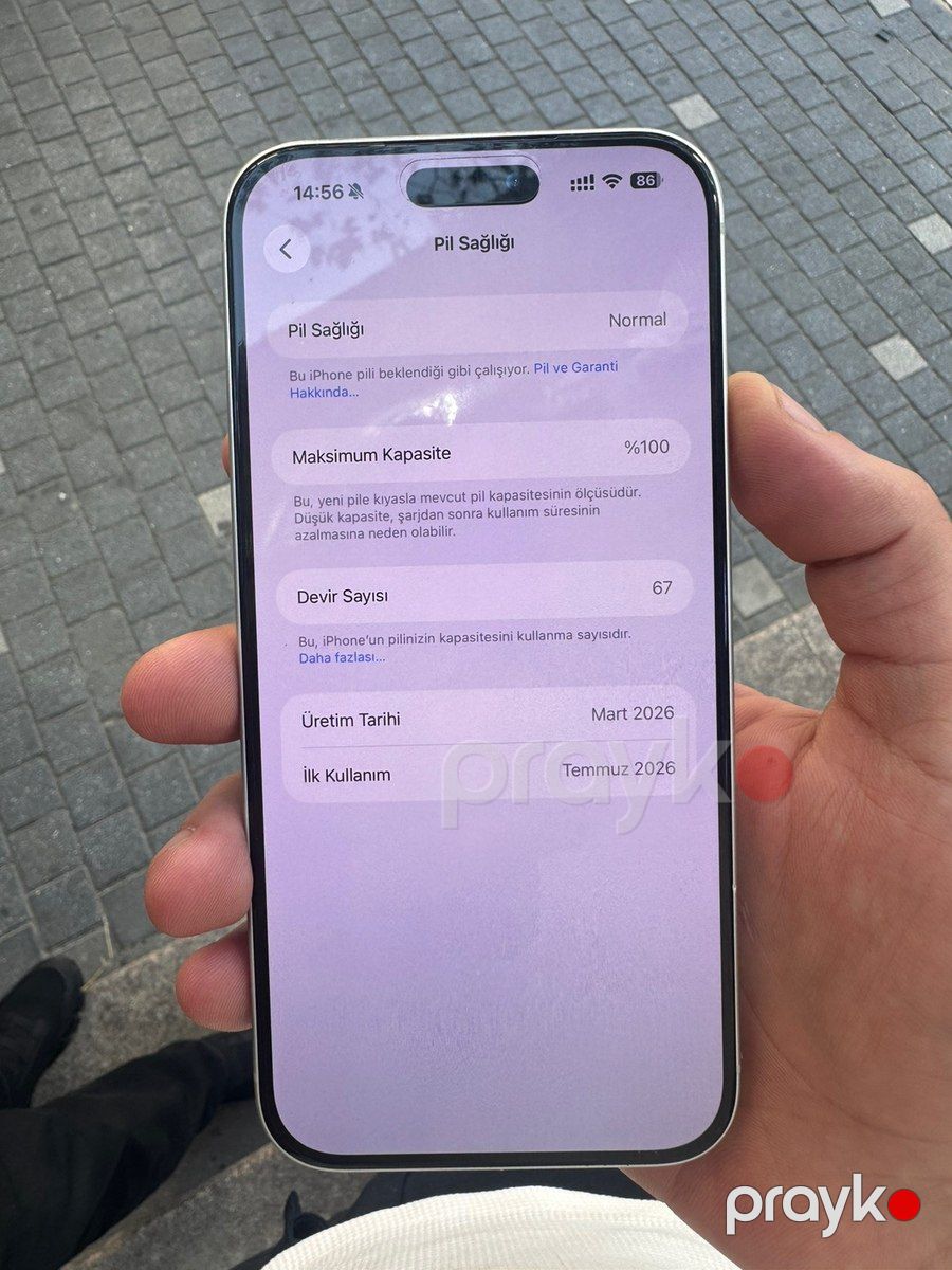Apple iPhone 17 Pro Max Silver 256GB/12GB — Smartfonlar, Bakı (2)