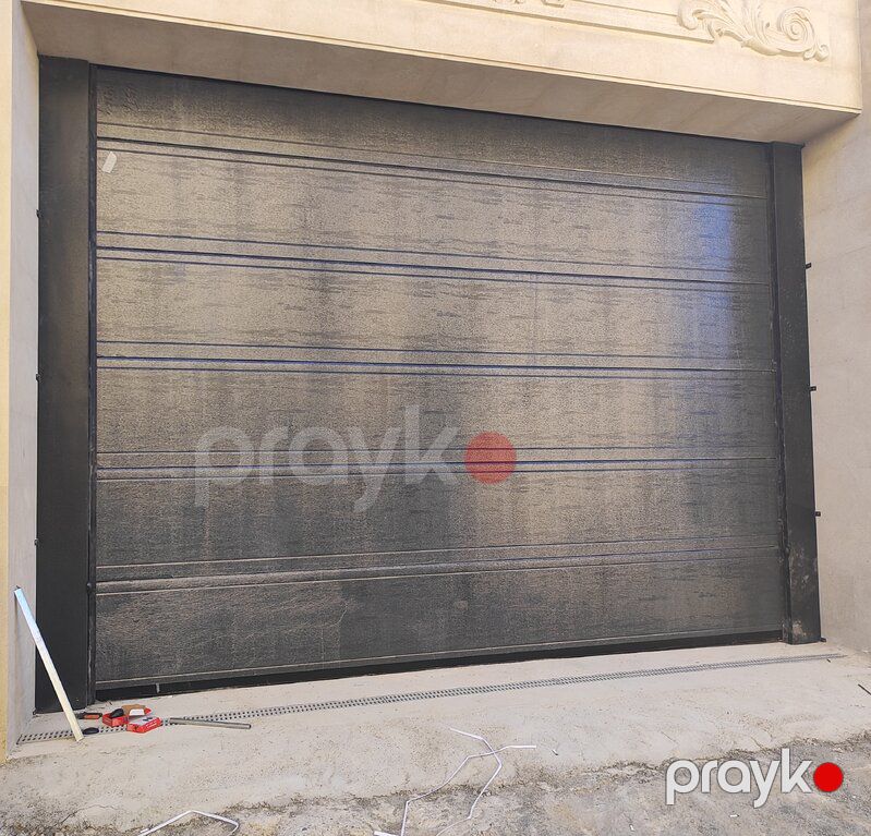 Avtomatik seksional qapılar — Pəncərələr, qapılar, balkonlar, Bakı (9)