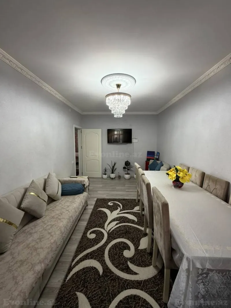 Satılır 3 otaqlı Mənzil Köhnə tikili 80 m² Bakı, Xətai r., Həzi Aslanov m., Həzi Aslanov — Mənzil, Bakı (3)