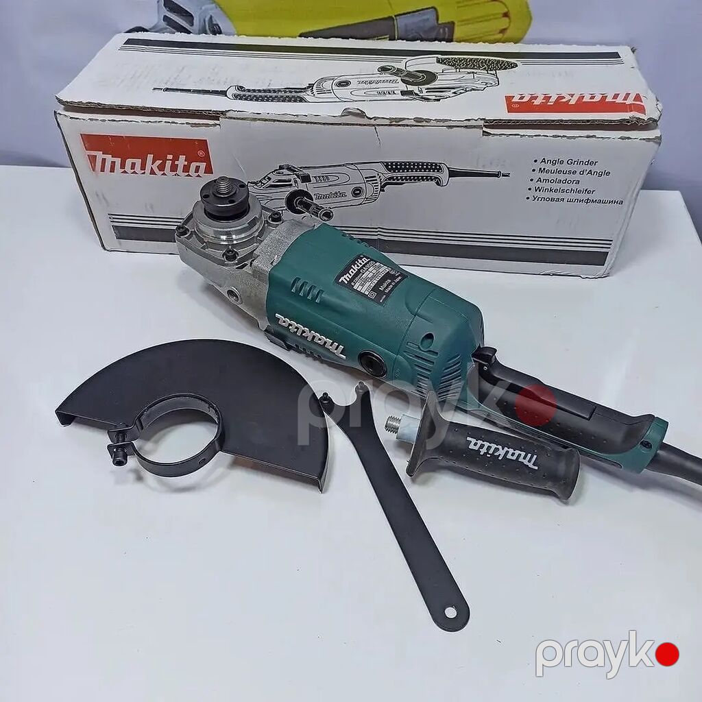 Makita bucaqslı təmir/yonma aparatı (angle grinder) Xüsusiyyətlər — Zımpara maşınları, Digah (2)