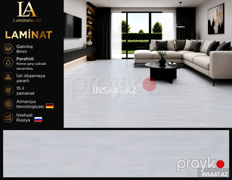 Laminat Rusiya istehsalı — Tikinti materialları, Bakı (3)