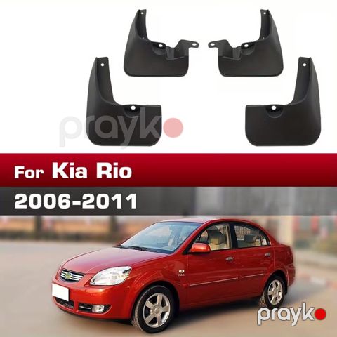 Kia Rio (2006-2011) üçün qoruyucu palçıqlıq dəsti (Brizqavik) — Bakı