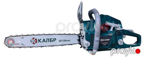Benzinli zəncirli mişar Калбр, 6500 Vt, 50 sm, mavi — Bakı