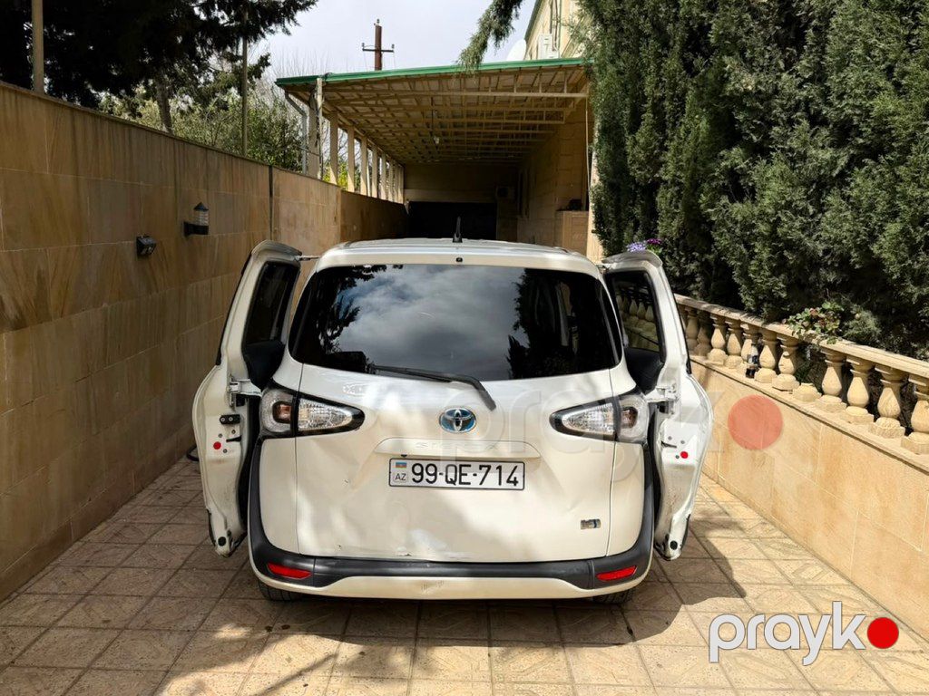 Toyota Sienta, 1.5 L, 1.3 kWh, 2016 il, 123 000 km — Avtomobillər, Bakı (3)