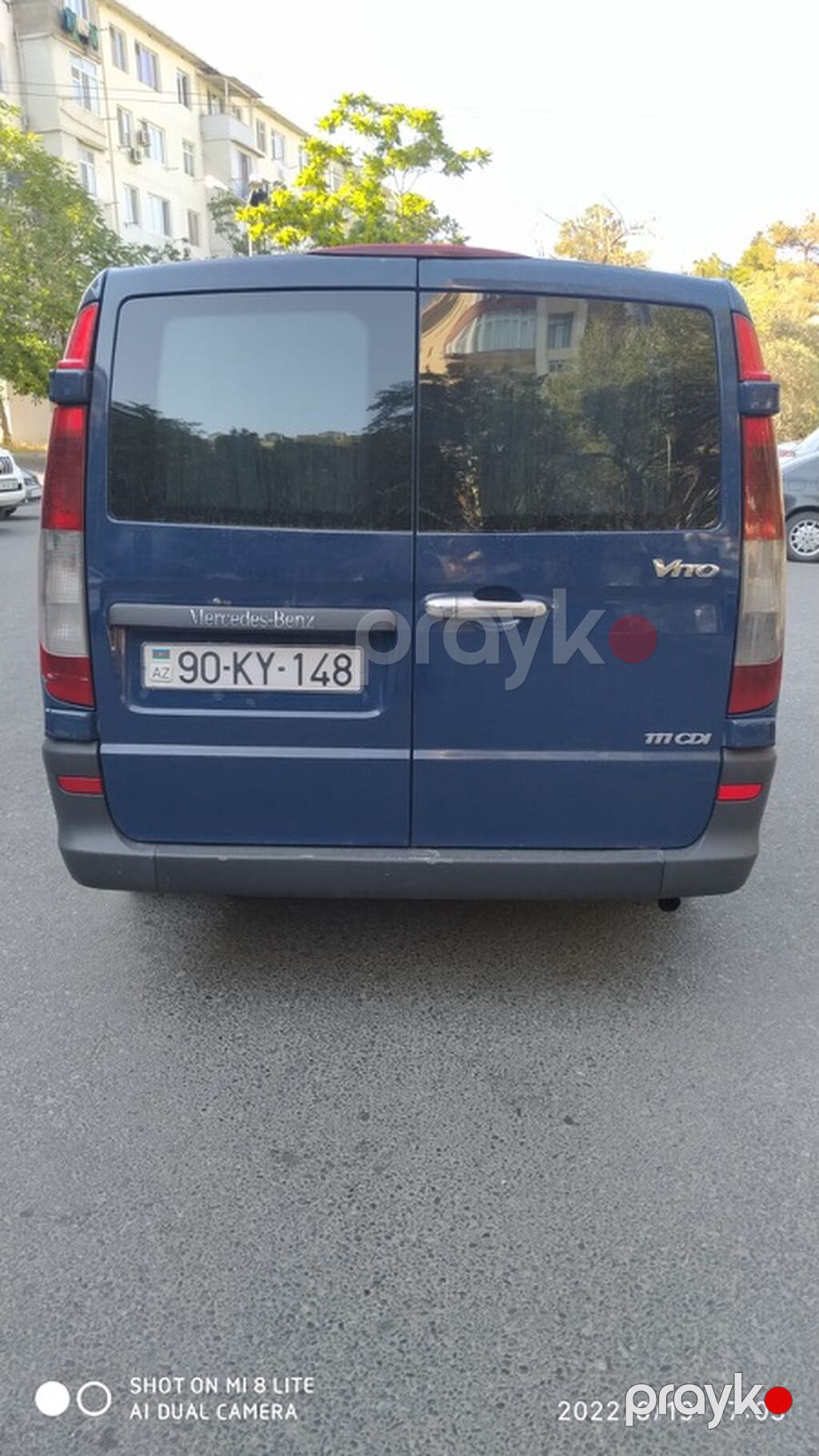 Mercedes-Benz Vito: 2.2 l Mikroavtobus — Avtomobillər, Bakı (2)