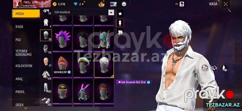 Free fire hesab — Oyunlar, konsollər və proqramlar, Bakı (8)