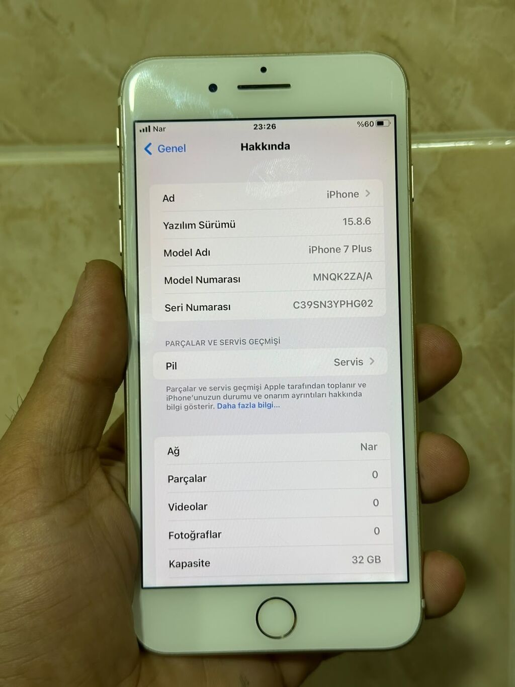 IPhone 7 Plus, 32 GB, Qızılı, Barmaq izi — Apple iPhone, Bakı (4)