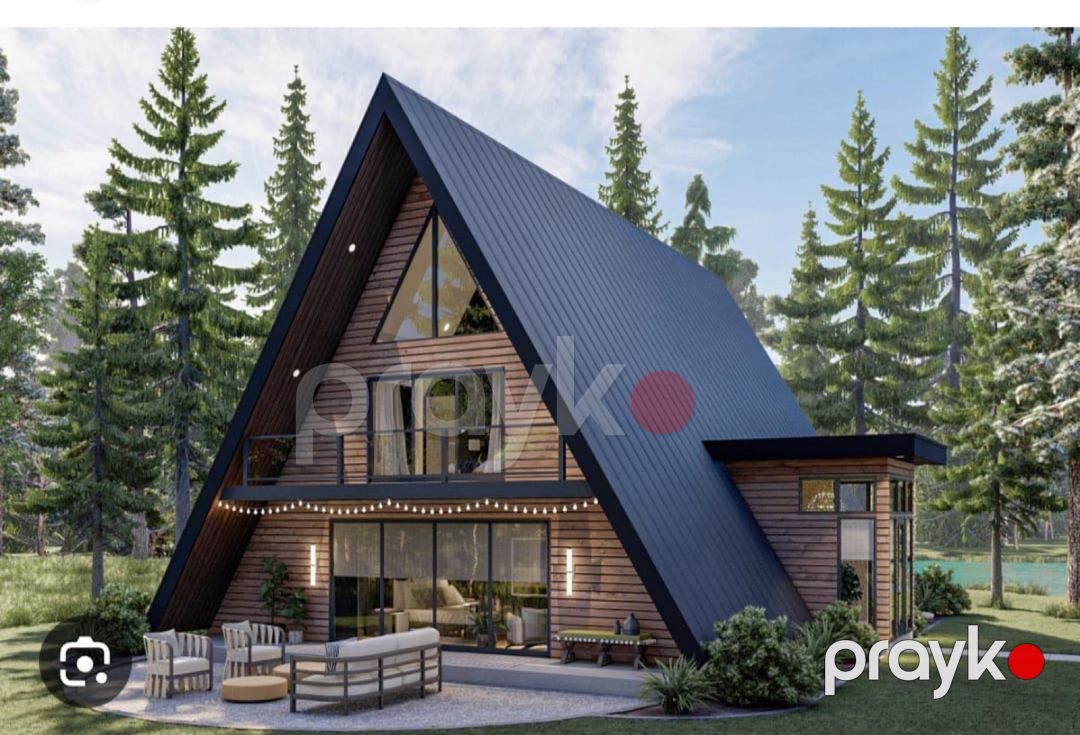 A-Frame evlərin tikintisi — Təmir və inşaat, Bakı (11)