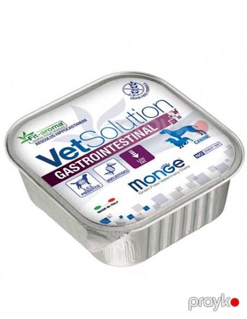 Müalicəvi nəm yem Monge VetSolution Gastrointestinal qastroenteroloji patologiyalarında mədə-bağırsaq traktının sağlamlığını qorumaq üçün 150 q — Bakı