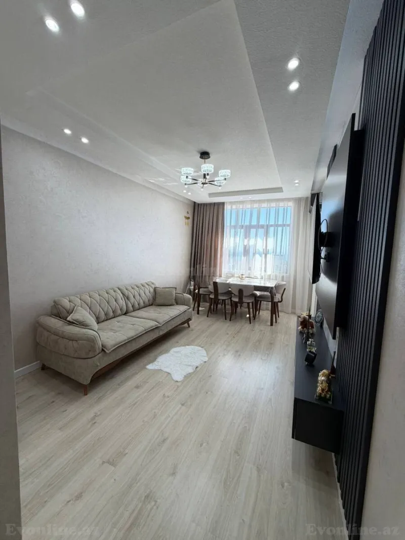Satılır 3 otaqlı Mənzil Yeni tikili 86 m² Bakı, Xətai r., Əhmədli m — Mənzil, Bakı (6)