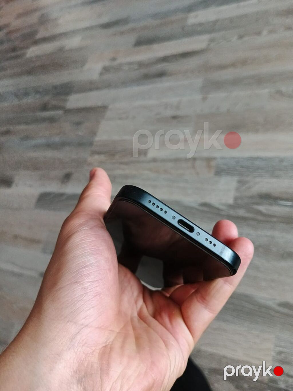 IPhone 15, 128 GB, Black Titanium, Zəmanət, Face ID, Sənədlərlə — Apple iPhone, Quba (5)