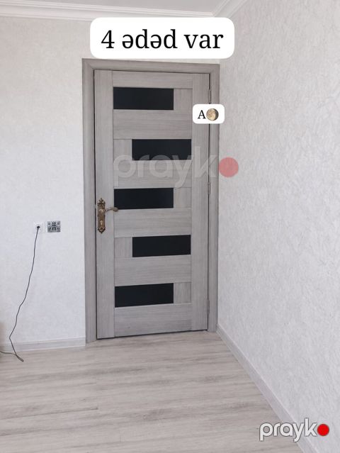 Aygun 1-ri 100 azna. 4 ədəd ag qapi satilir.olculeri Eni 90 san — Bakı