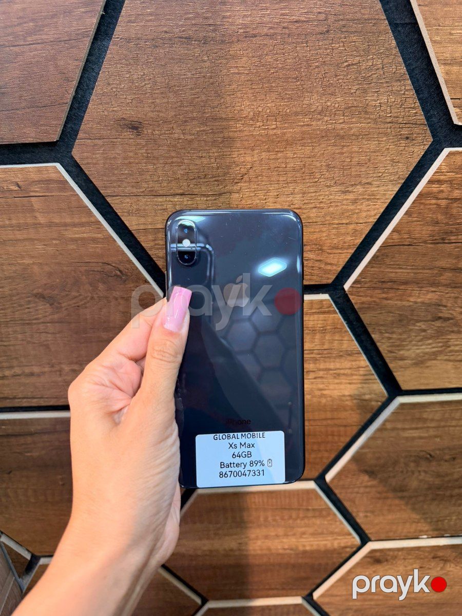 Apple iPhone XS Max Space Gray 64GB/4GB — Smartfonlar, Bakı (2)