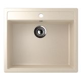 Ulgran mətbəx çanağı (moyka) seramik 1-Lİ bej 560x495 U-104-328 — Omid.az — Home products