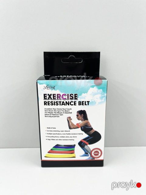 Fitnes üçün rezin dəsti A-25, rəngbərəng, 5 əd — Bakı