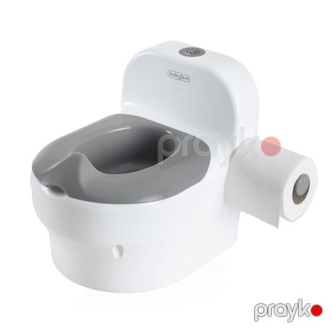 Körpə üçün güvəc Babyjem, plastik, ağ/boz — Bakı