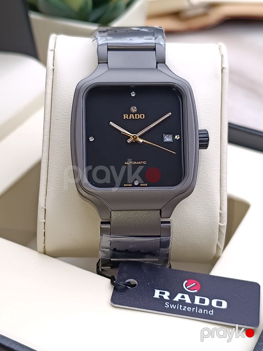 Kişi qol saatı EA Grey/Black — Mallar, Bakı (2)