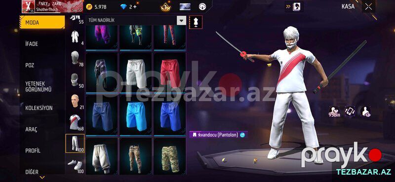 Free fire hesab — Oyunlar, konsollər və proqramlar, Bakı (6)