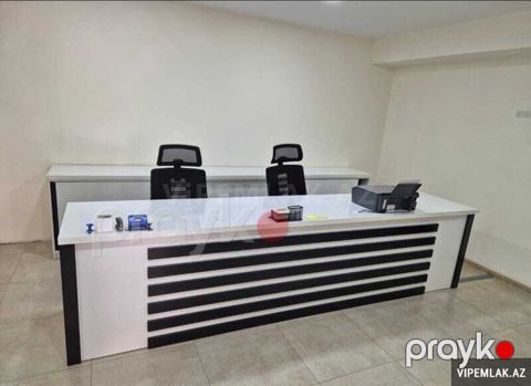 Nərimanov rayonunda 3 otaqlı Ofis Kirayə verilir, 70 m² — Bakı