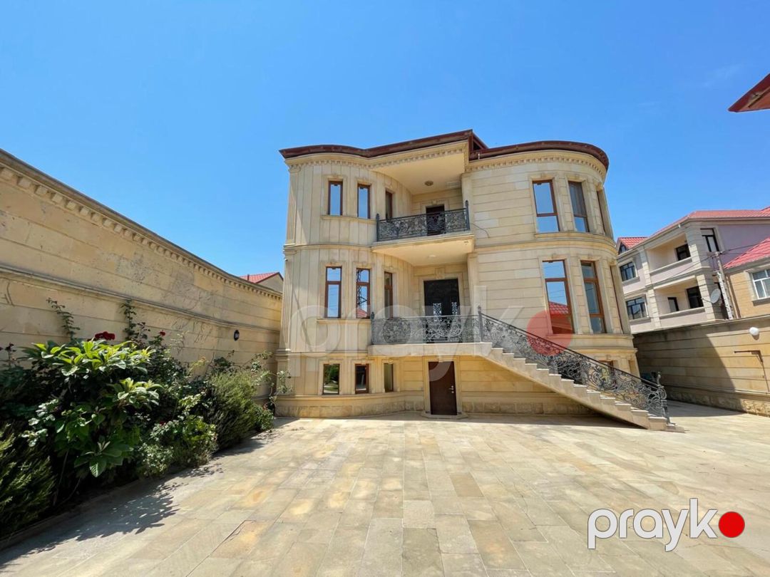Satılır 9 otaqlı həyət evi/bağ evi 338.3 m² — Ev, villa, Bakı (2)