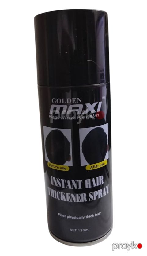 Tonlaşdırcı sprey Golden Maxi Hair Thickener Black, 130 ml — Bakı