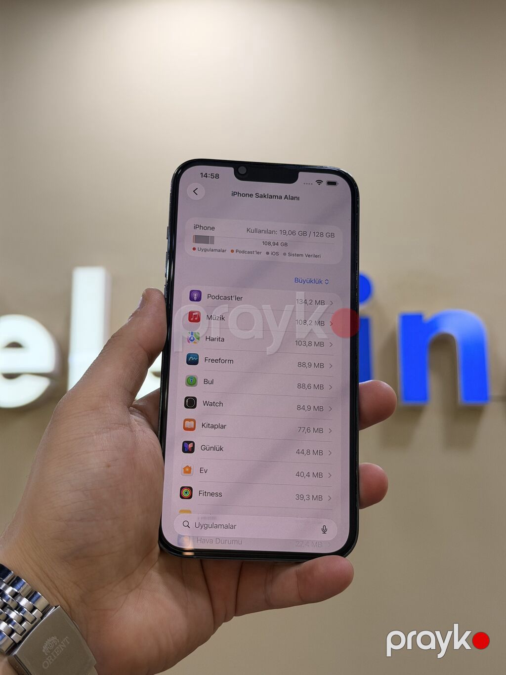 IPhone 13 Pro Max, 128 GB, Göy, Zəmanət, Kredit, Simsiz şarj — Apple iPhone, Bakı (6)