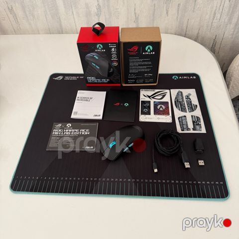 ASUS ROG Hone Ace + Harpe Ace Aim Lab oyun dəsti — Bakı