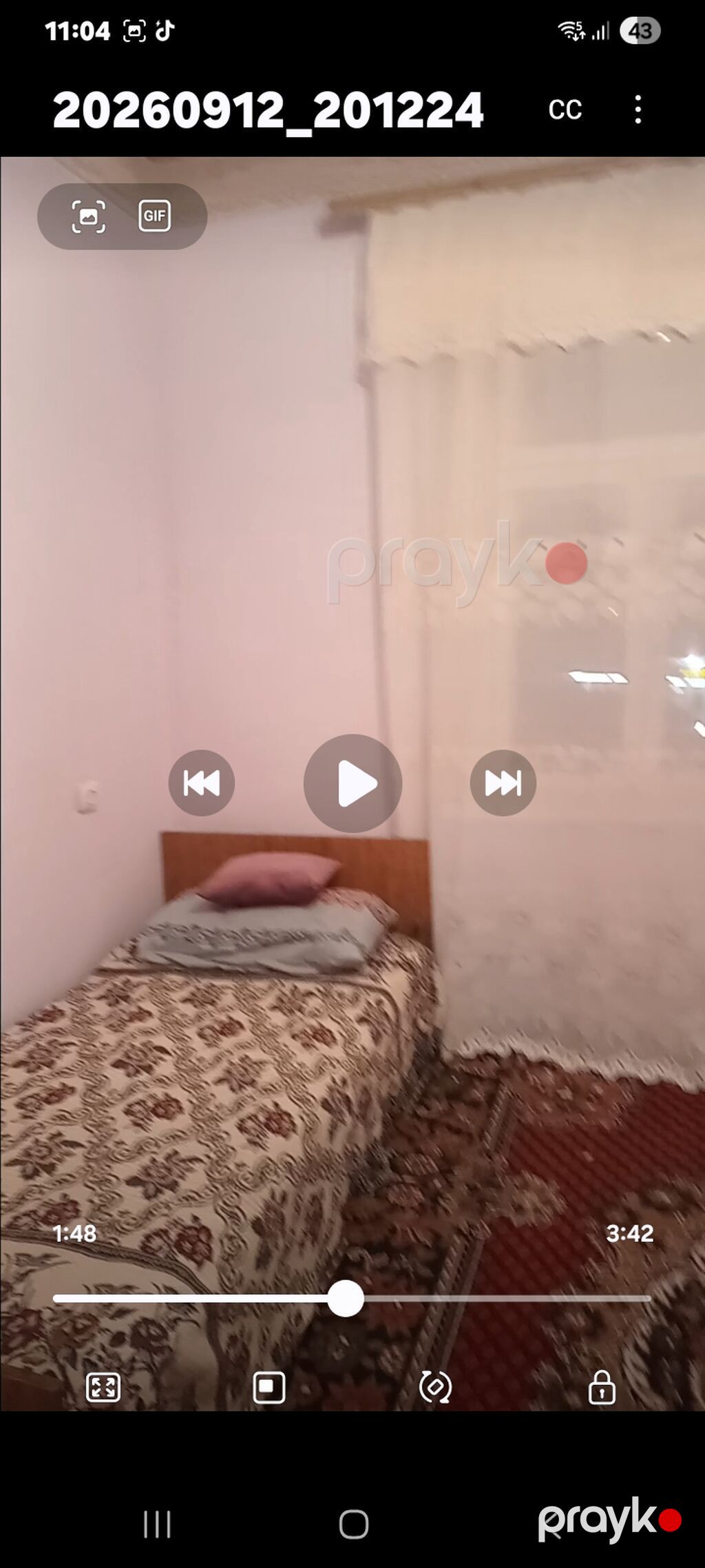 3 otaqli ev kiraye verilir Yeni Gence 3 ve 1 nomreli avtobuz — Mənzil, Gəncə (7)