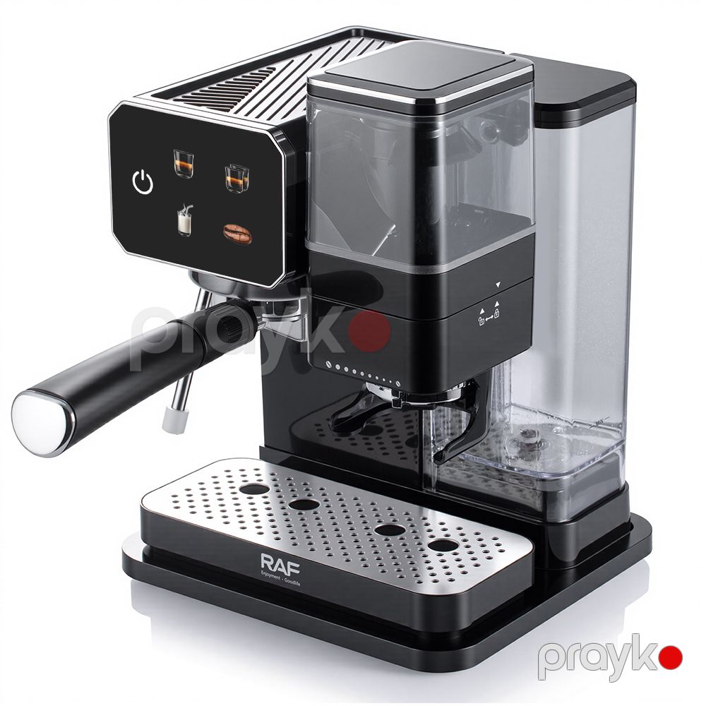 RAF R.0204 – Ağıllı Qəhvə Hazırlayan Avtomatik Espresso Maşını — Qahvə aparatları və maşınları, Bakı (3)