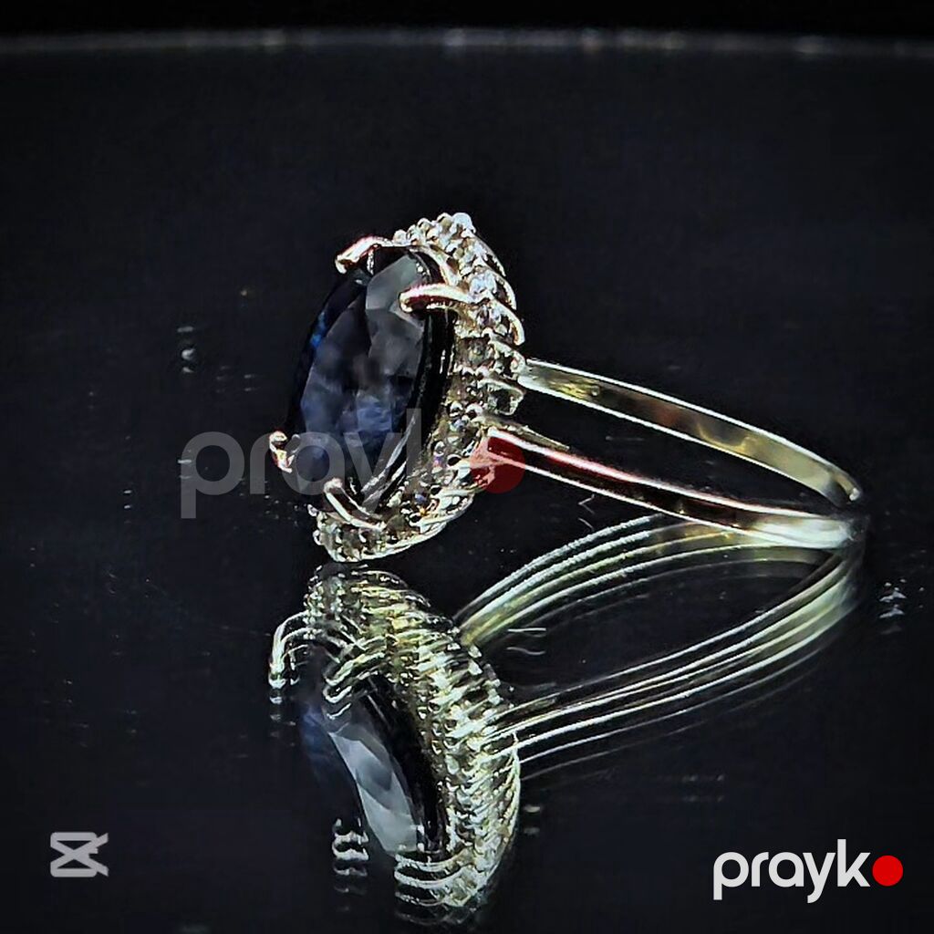 Üzük, Gümüş, Sapfir, 5.00+ Karat — Üzüklər, Bakı (2)