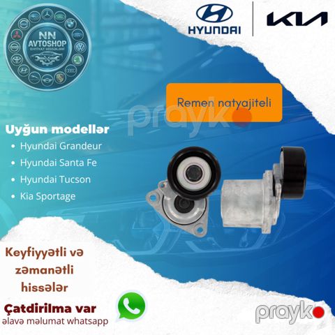 Hyundai Grandeur kəmər tarımlayıcı roliki — Bakı