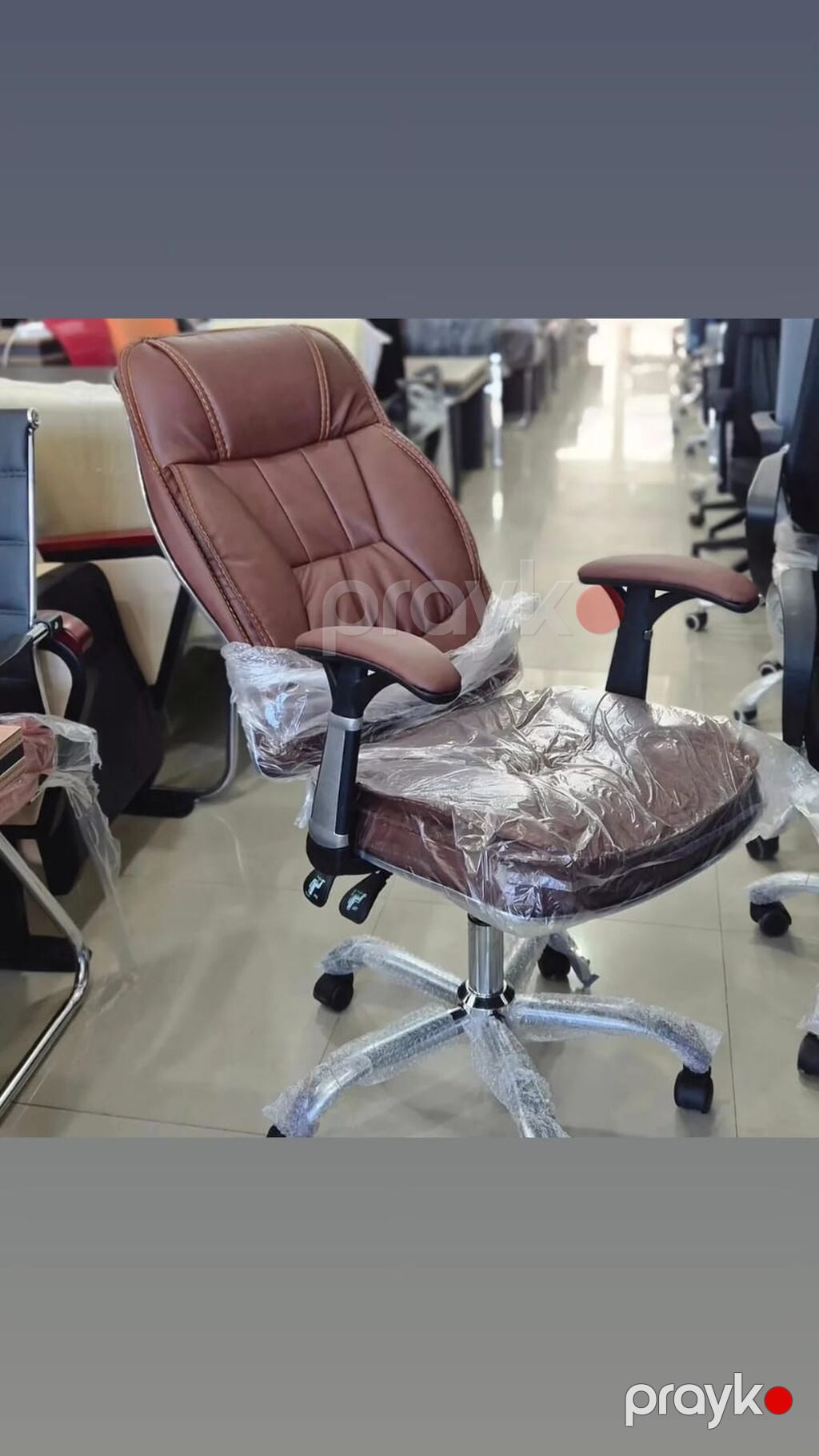 Yeni, Təkərli, Qolları tənzimlənir — Ofis mebeli, Bakı (2)