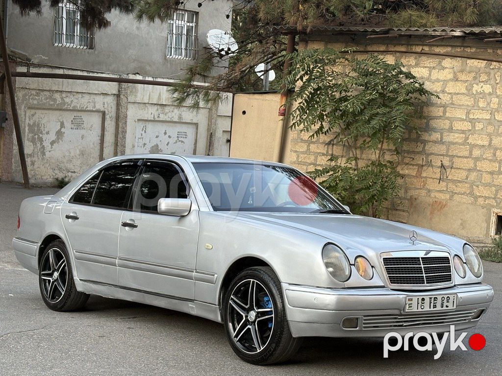 Mercedes E 220, 2.2 L, 1997 il, 245 000 km — Avtomobillər, Bakı (7)