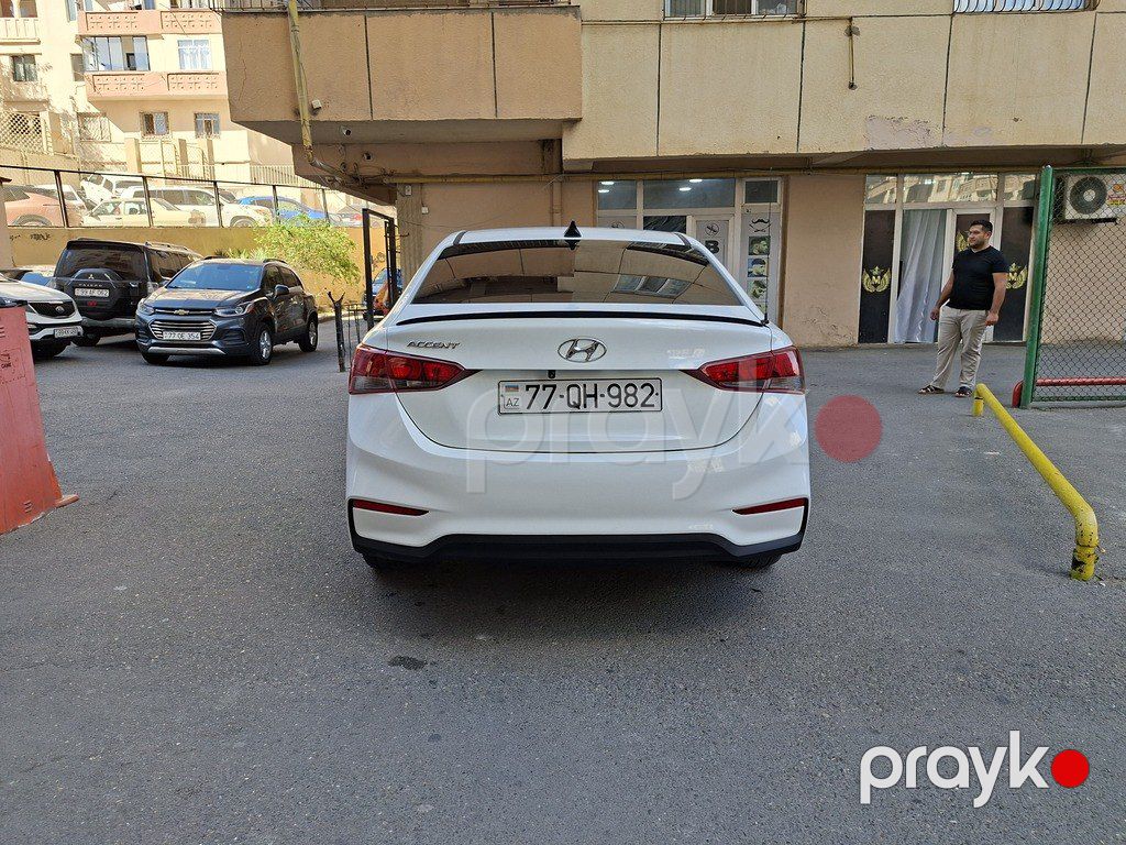 Hyundai Accent, 1.4 L, 2018 il, 162 409 km — Avtomobillər, Bakı (2)