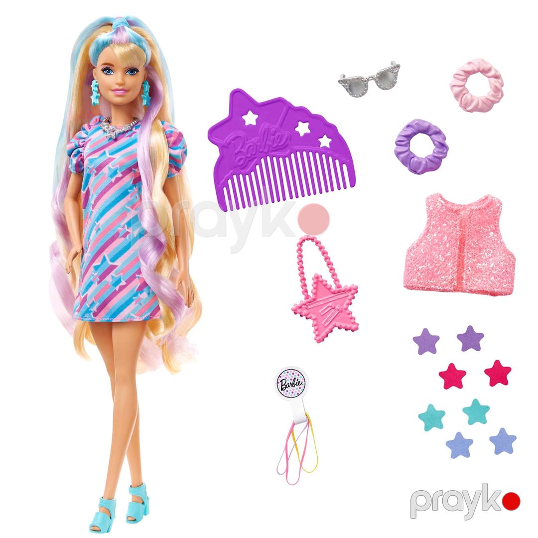 Kukla Barbie Fashionistas Doll Totally Hair Blonde HCM88, 29 sm — Mallar, Bakı (2)