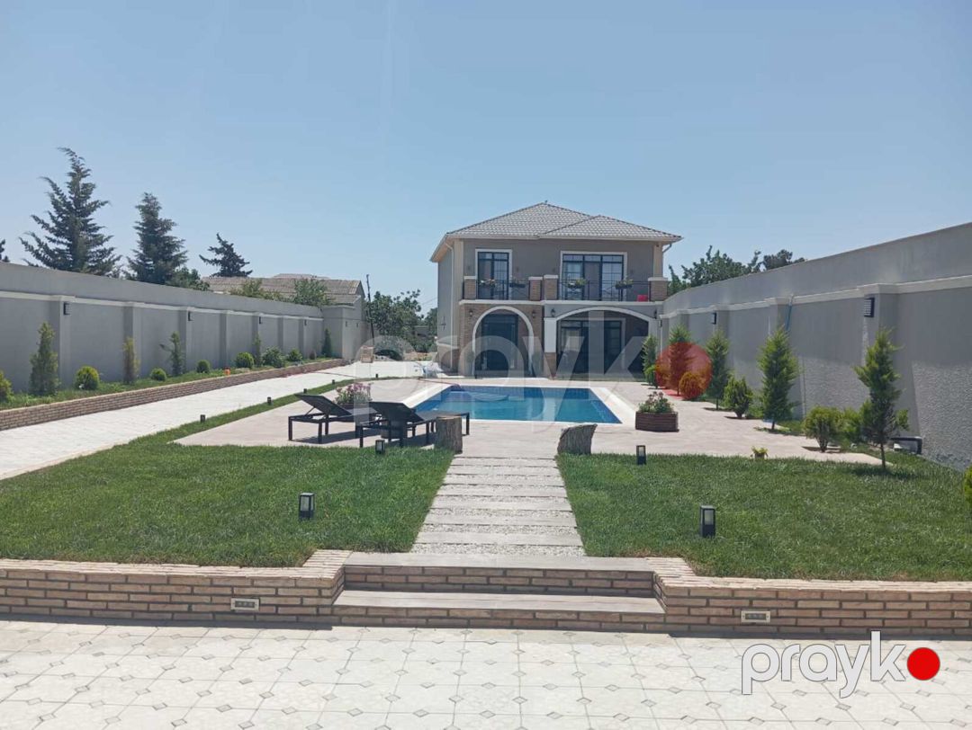 Satılır 5 otaqlı həyət evi/bağ evi 200 m² — Ev, villa, Bakı (3)