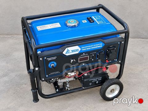 Benzinli generator – TSS SGG 6000ENNA - Güc sinfi: 6 kVt (230V çıxış) — Güzdək