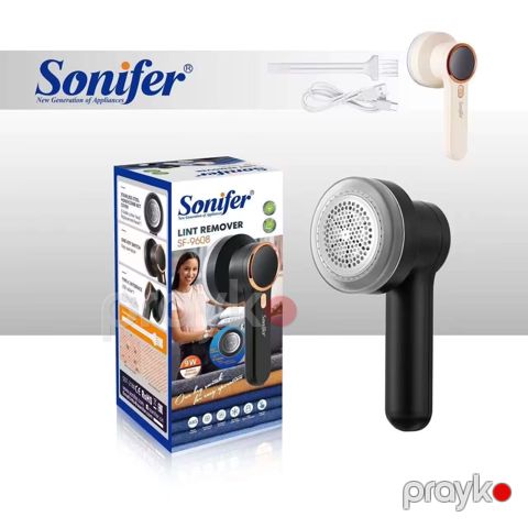 Sonifer SF-9608 Portativ Elektrikli Tük Təmizləyən Cihaz – USB ilə Yenidən Şarj Olunan — Bakı