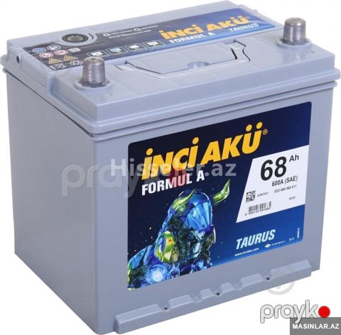 Akkumulyator Inci Aku Asia 68 Ah R — Bakı