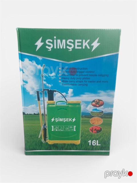 Bağ çiləmə cihazı Şimşək, akkumulyatorlu, 16 l - Simsek_dermansepen_16L_LSTT — Bakı