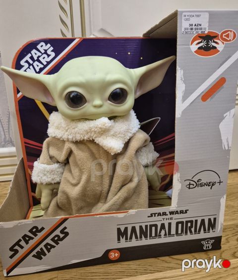 Star Wars Yoda oyuncaq. teptezedi. öz qiyməti 30 manat. Qiymət: 15 — Bakı
