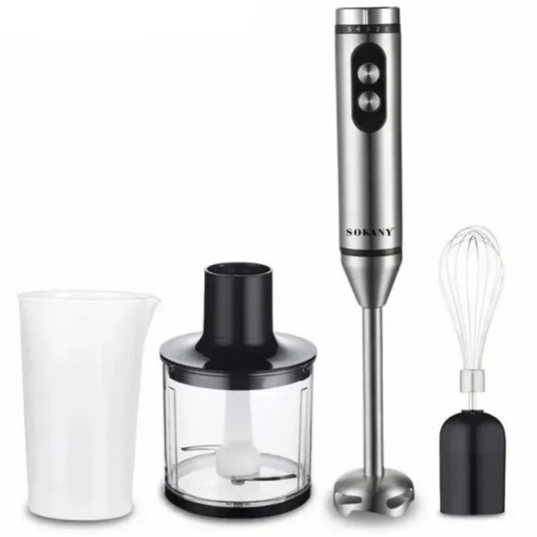 Blender Sokany BB-002034 4-ü 1-də, 800 Vt, 5 sürət, 500-700 ml - BB-002034 — Etrend.az — Mətbəx texnikası