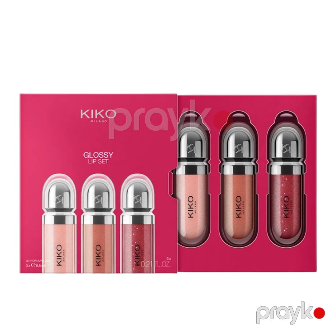 Kiko Milano Glossy Lip Set 03 dekorativ kosmetika dəsti — Mallar, Bakı (2)
